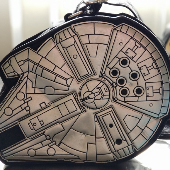 loungefly millennium falcon bag